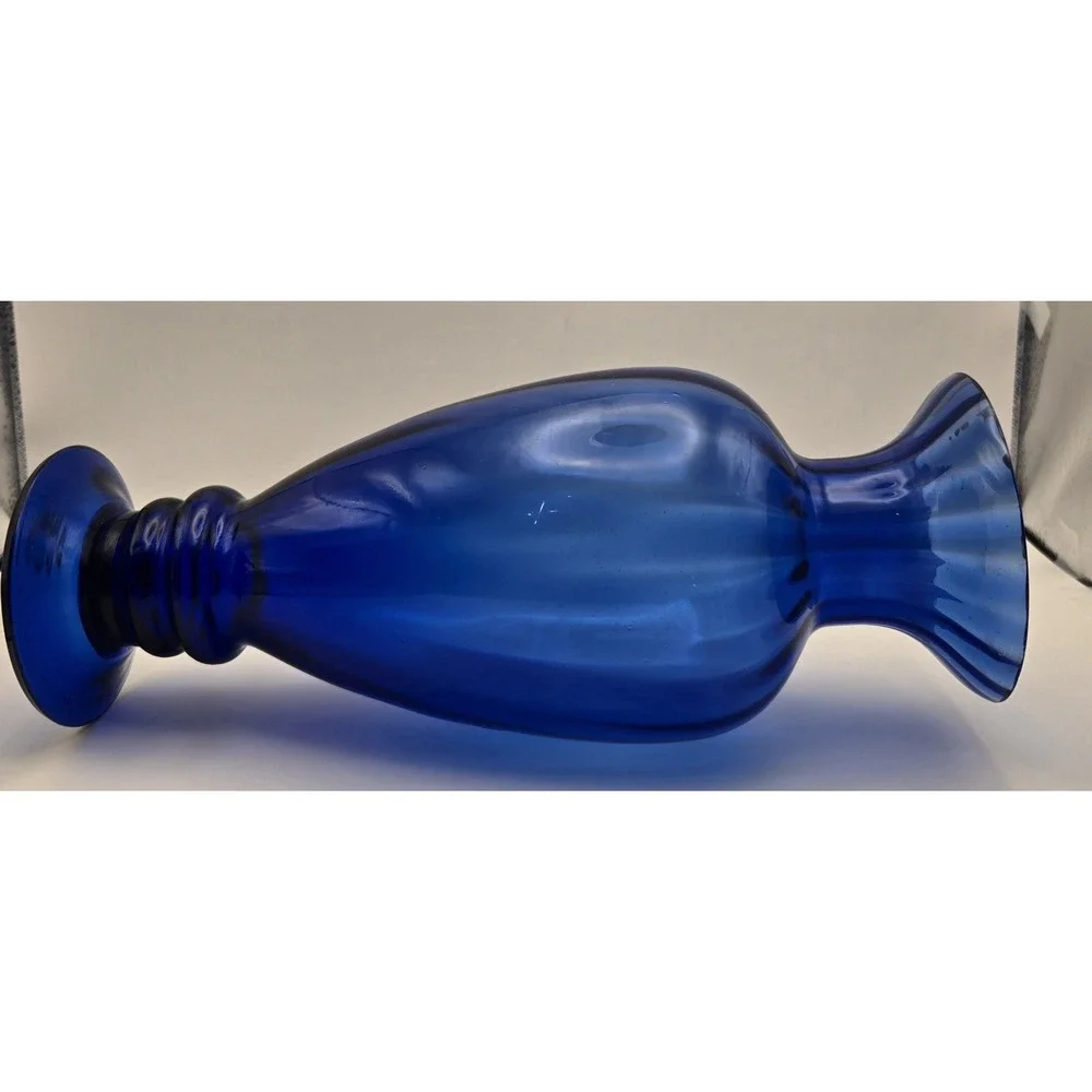 Vintage Vase Colbalt Blue 11.5